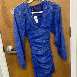 Windsor Royal Blue Sparkly Cocktail Dress